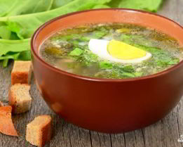 Щи со щавелем