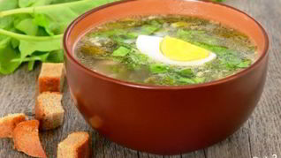 Щи со щавелем