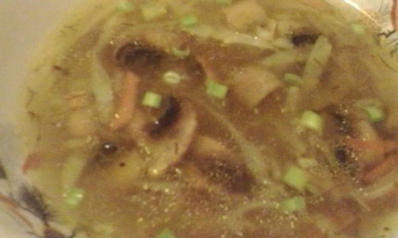 Рецепт щей со свежей капустой и грибами