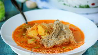 Щи со свининой