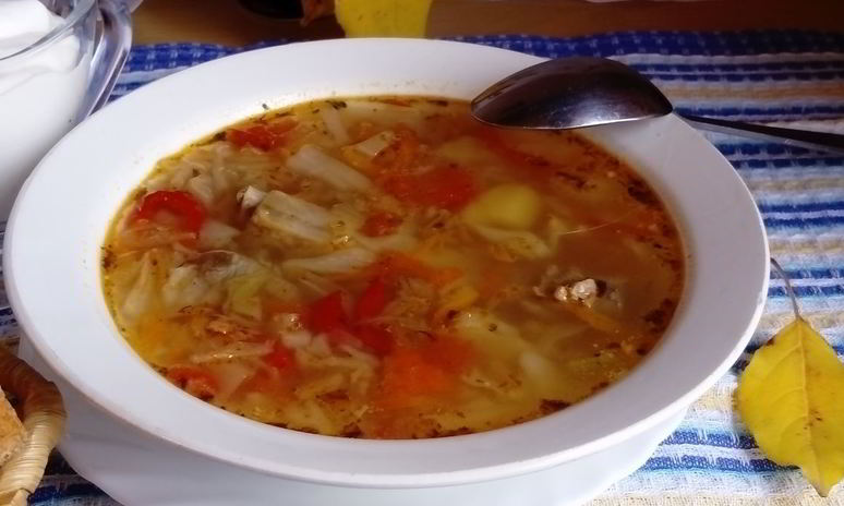 Рецепт щей со свиными ребрышками