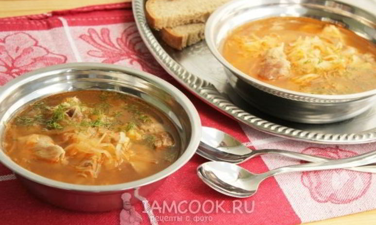 Рецепт щей суточных из квашеной капусты