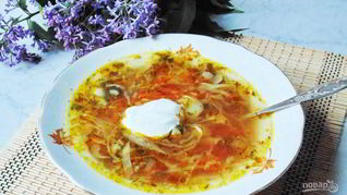 Щи вегетарианские