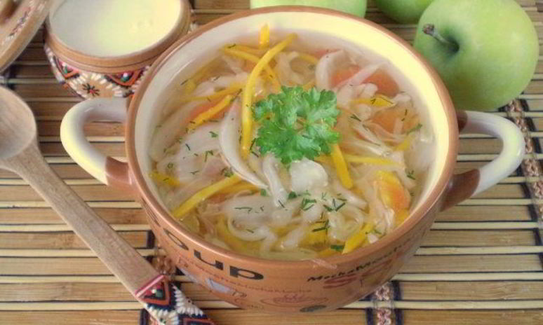 Рецепт вегетарианских щей