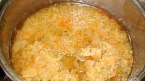 вкусные щи из квашеной капусты