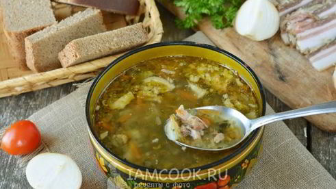 зеленые щи из кисленицы