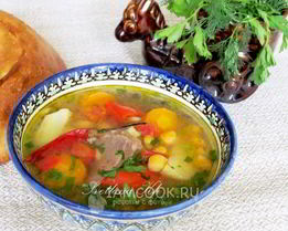 Шурпа из баранины