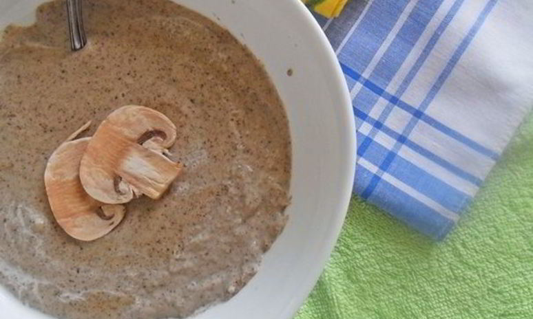 Рецепт сливочного крема-супа с шампиньонами