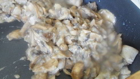 сливочный крем-суп с шампиньонами