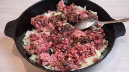 домашняя мясная солянка