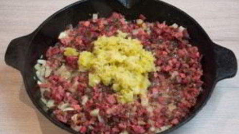 домашняя мясная солянка