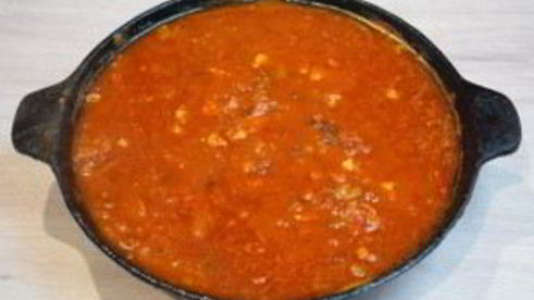 домашняя мясная солянка