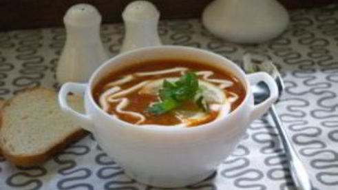 домашняя мясная солянка