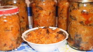 Грибная солянка на зиму в мультиварке