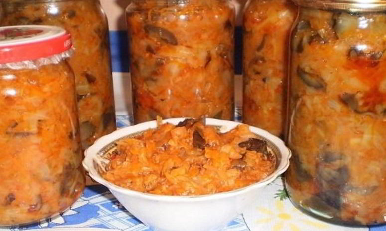 Рецепт грибной солянки на зиму в мультиварке