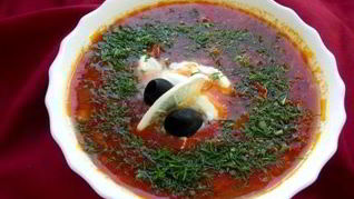 Мясная солянка