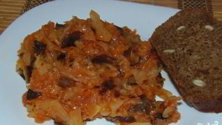 Постная солянка в мультиварке