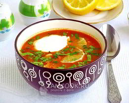 Рыбная солянка Трактирная