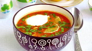 Рыбная солянка Трактирная