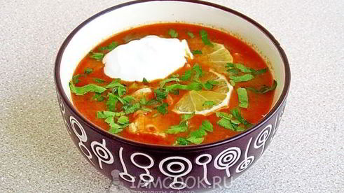 рыбная солянка трактирная