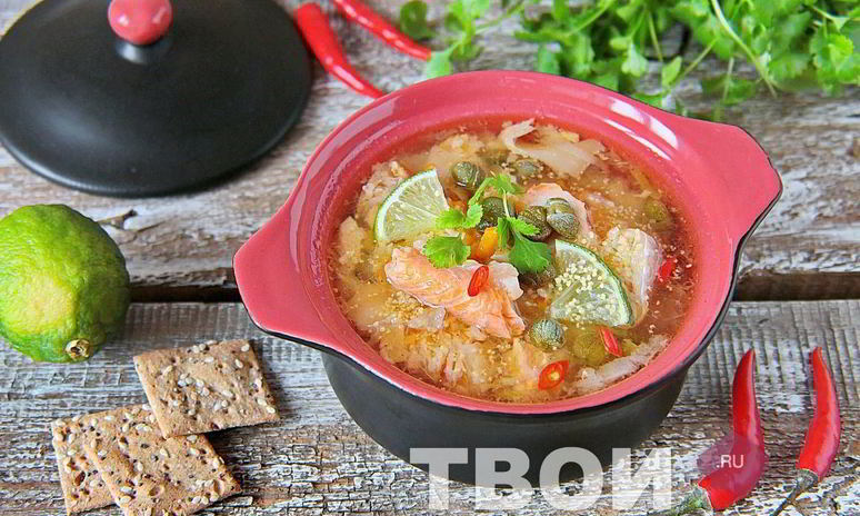 Рецепт рыбной солянки