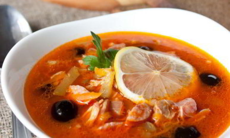 Рецепт сборной мясной солянки