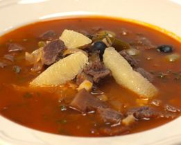 Сборная солянка на говяжьем бульоне