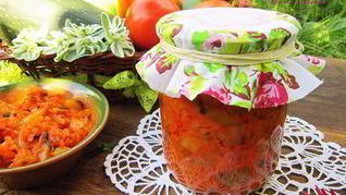 Солянка из кабачков