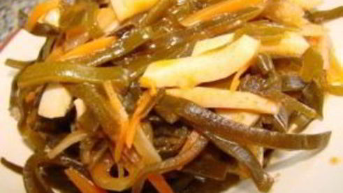 солянка из морской капусты