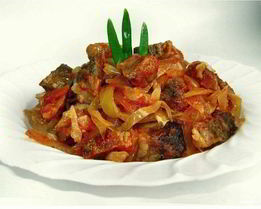 Солянка из свежей капусты