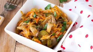 Солянка из свежих грибов на зиму