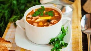 Солянка из свинины