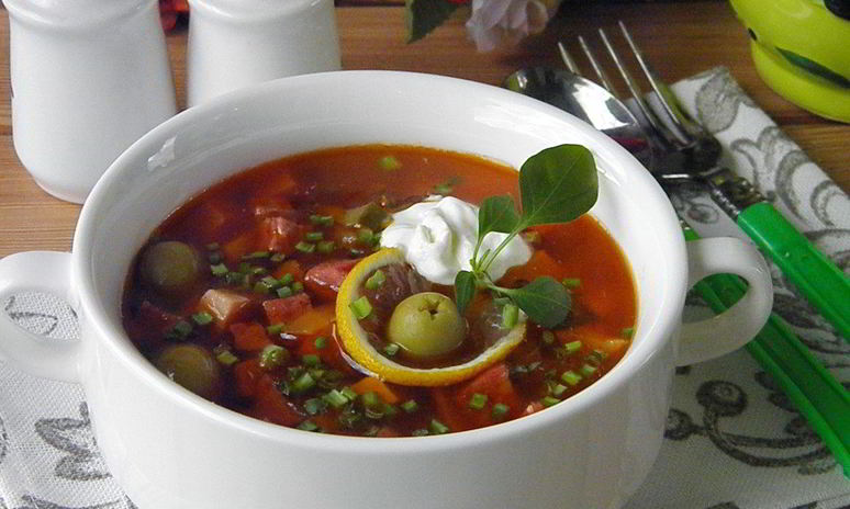 Рецепт солянки классической