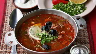 Солянка мясная по-старорусски