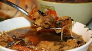 Солянка мясная с капустой