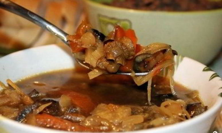 Рецепт солянки мясной с капустой