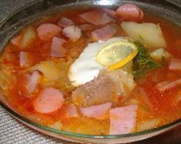 Солянка мясная