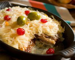 Солянка на сковороде