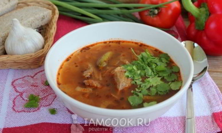 Рецепт солянки по-грузински