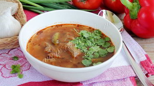 солянка по-грузински