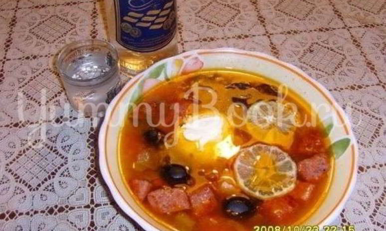 Рецепт солянки по-сибирски