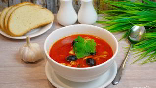 Солянка рыбная классическая