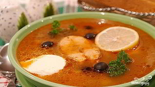 Солянка рыбная в мультиварке