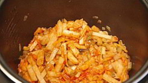 солянка рыбная в мультиварке