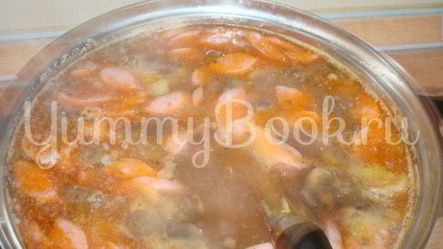 солянка с говяжим языком