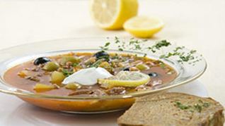 Солянка с грудинкой