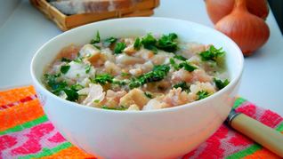 Солянка с капустой картошкой и мясом