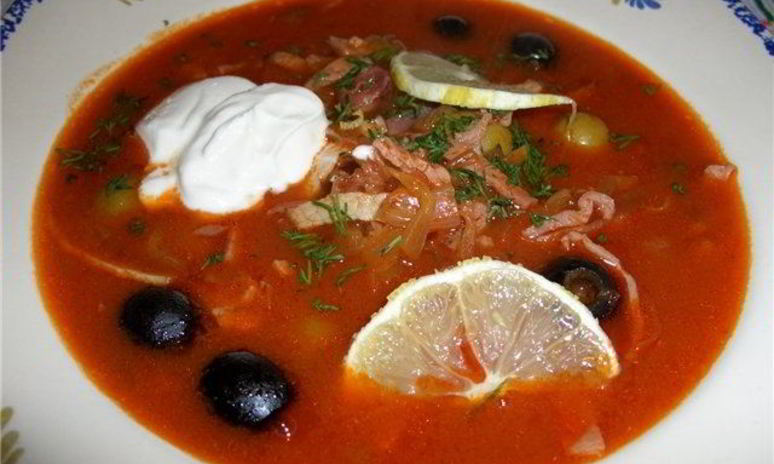 Рецепт солянки с мясом и картошкой