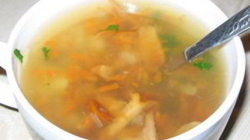 суп из лисичек