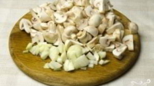 суп из шампиньонов постный